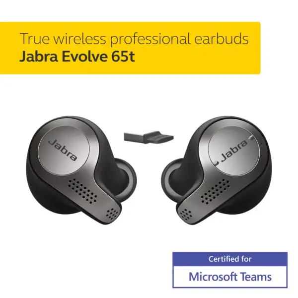 Jabra Evolve 65t MS True Wireless Earbuds