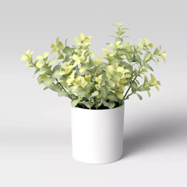 9" x 6" Artificial Boxwood Arrangement - Threshold™