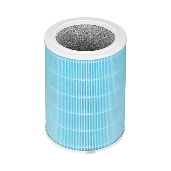 SAFE + MATE - True HEPA Air Filter Replacement - Air Cleaner and Odor Reducer - Blue - 1 Pack