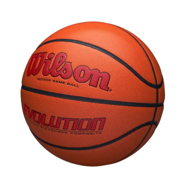 Wilson 28.5'' Evolution Game Basketball – Scarlet