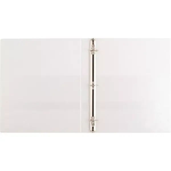 6pk 0.5" D Ring Binder White - up & up™