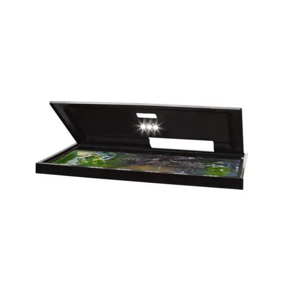 Tetra LED Hood 16 Inches By 8 Inches, Low-Profile Aquarium Hood With Hidden Lighting