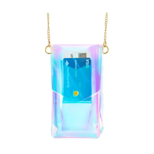 LuMee x Paris Hilton - Universal Crossbody Tech Bag - Holographic by Paris Hilton