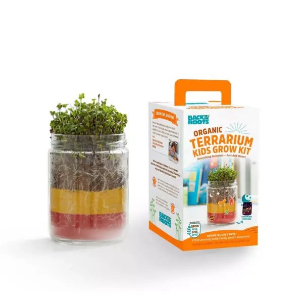 Back to the Roots Organic Terrarium Kids' Grow Kit