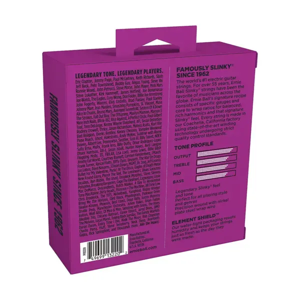 Ernie Ball 3220 Nickel Power Slinky Electric Guitar Strings 3-Pack