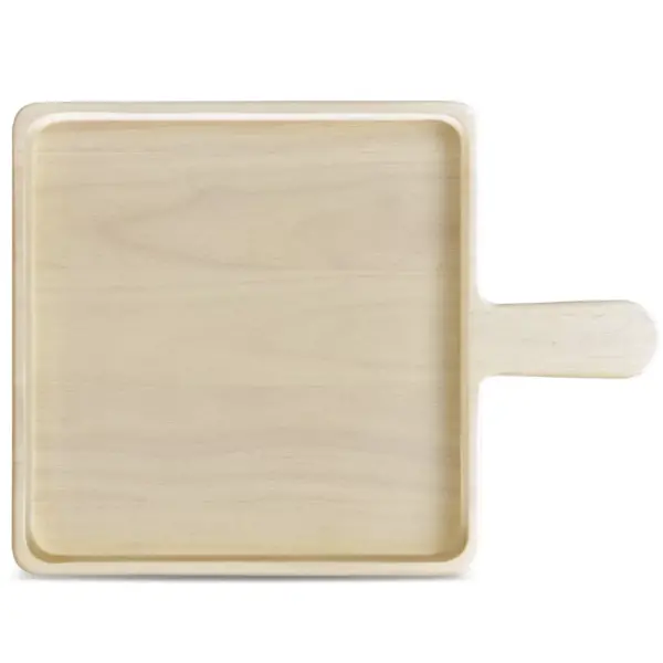 Noritake Hammock Wood Handled Square Platter