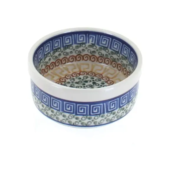 Blue Rose Polish Pottery Athena Small Ramekin