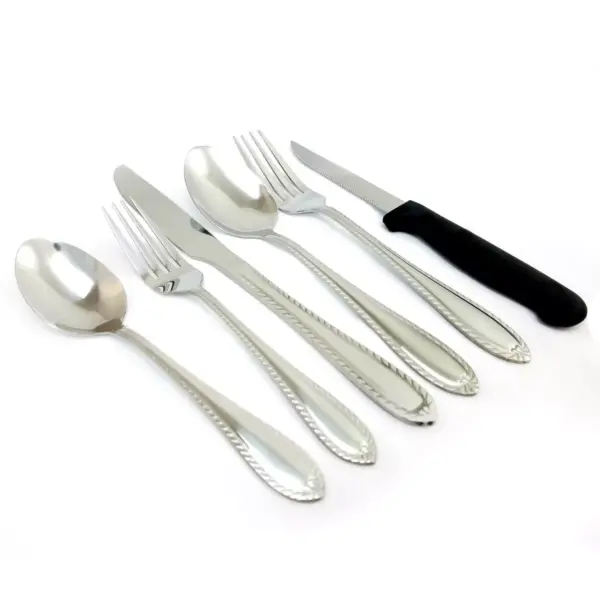 Gibson Wilmington Plus 55 Piece Flatware Set