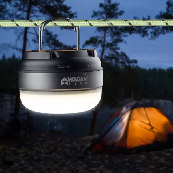 Wagan Brite-Nite Dome LED Lantern - Gray