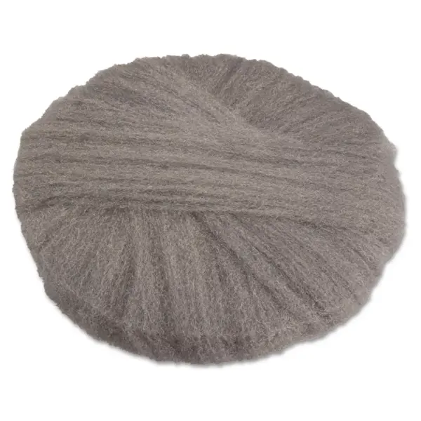 GMT Radial Steel Wool Pads Grade 2 (Coarse): Stripping/Scrubbing 20" Gray 120202