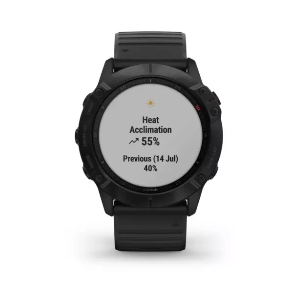 Garmin fenix 6X Pro Black - Black Band