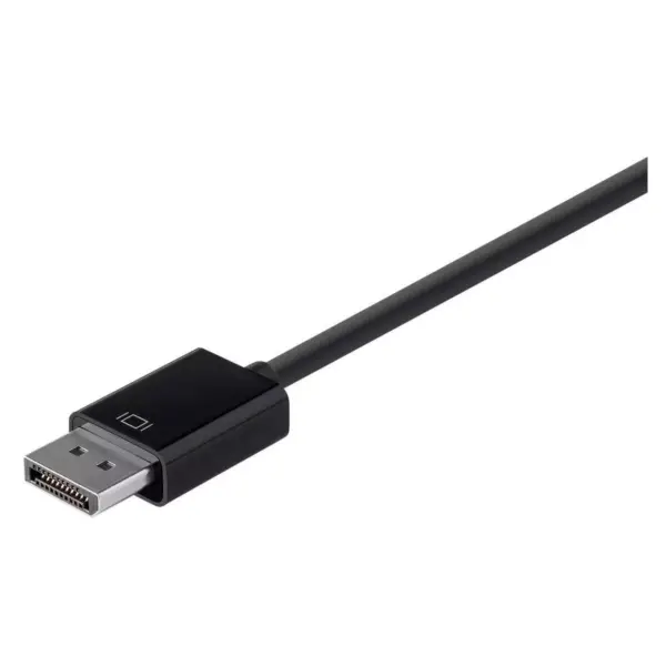 Monoprice DisplayPort 1.2a to VGA Active Adapter - Black, For HDTV, Projector, Computer, Monitor Desktop, Laptop, PC