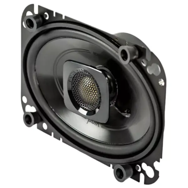 Polk Audio 150W Coaxial Speakers w/ Kicker 200W 4-Ohm Car Audio Coaxial Speakers