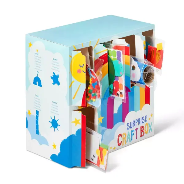 61pc Surprise Craft Box Rainbow - Mondo Llama™