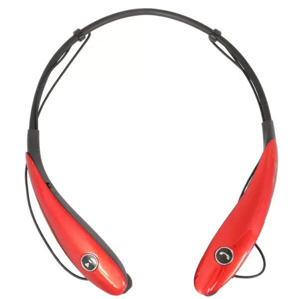 Bluetooth Headphones with Mic in Red