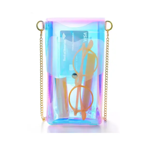 LuMee x Paris Hilton - Universal Crossbody Tech Bag - Holographic by Paris Hilton