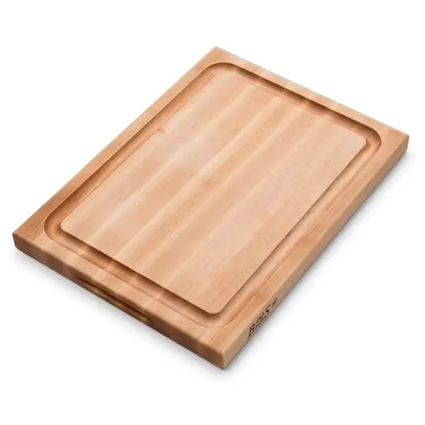 John Boos Block 15 Inch Wide Reversible Cutting/Carving Board with Juice Groove, 20 x 15 x 1.5 Inch, Solid Maple Wood