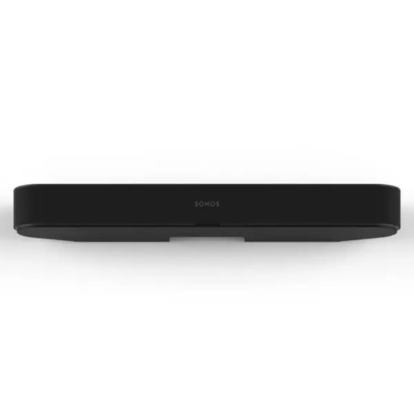 Sonos Beam Compact Smart Sound Bar with Flexson TV Mount Attachment (Black)