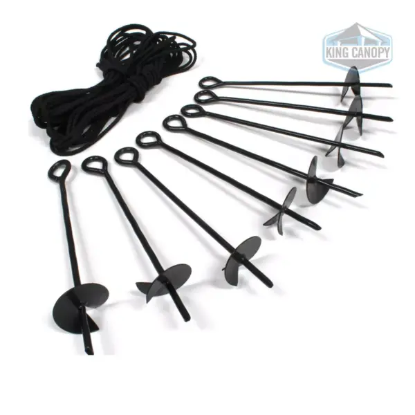 King Canopy 8pc Anchor Kit