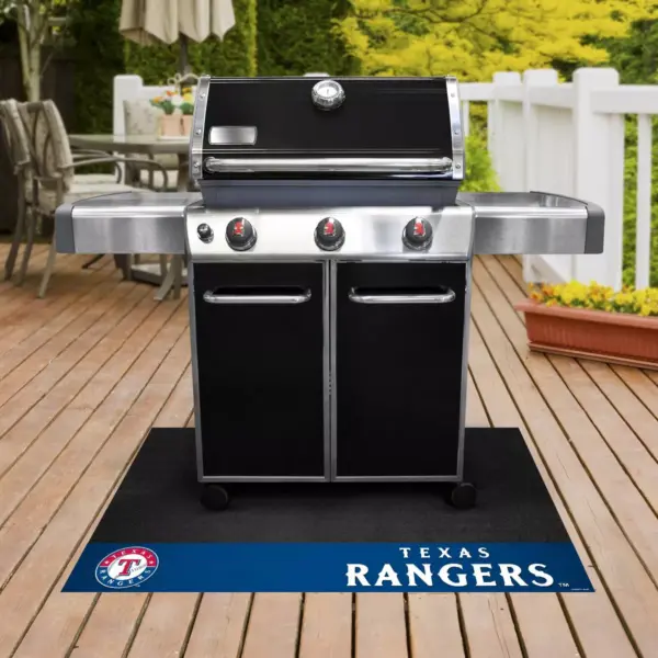 MLB Texas Rangers 26"x42" Grill Mat