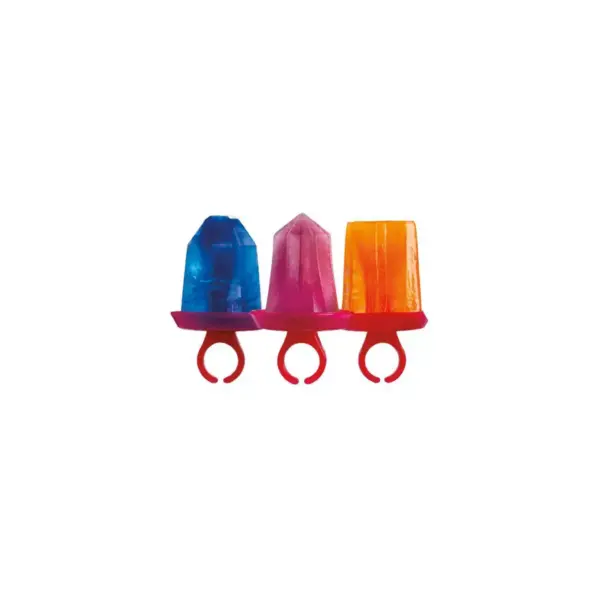 Tovolo Jewel Pop Molds (Set of 6) Fuchsia