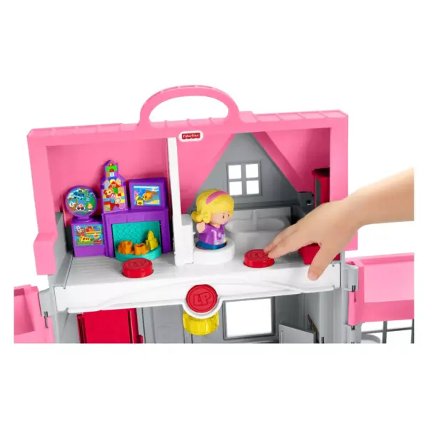 Fisher-Price Little People Big Helpers Home - Pink