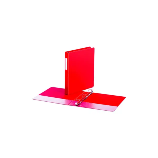 UNIVERSAL D-Ring Binder 1" Capacity 8-1/2 x 11 Red 20763