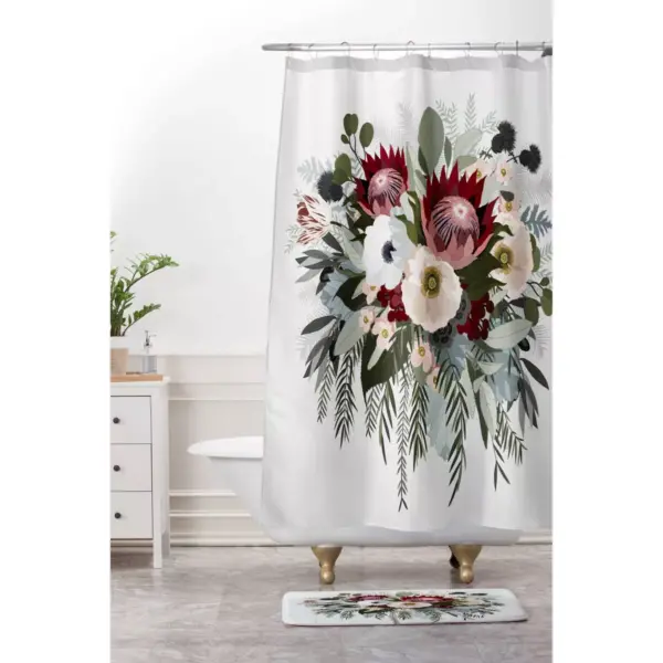 Adeline Sun Shower Curtain - Deny Designs