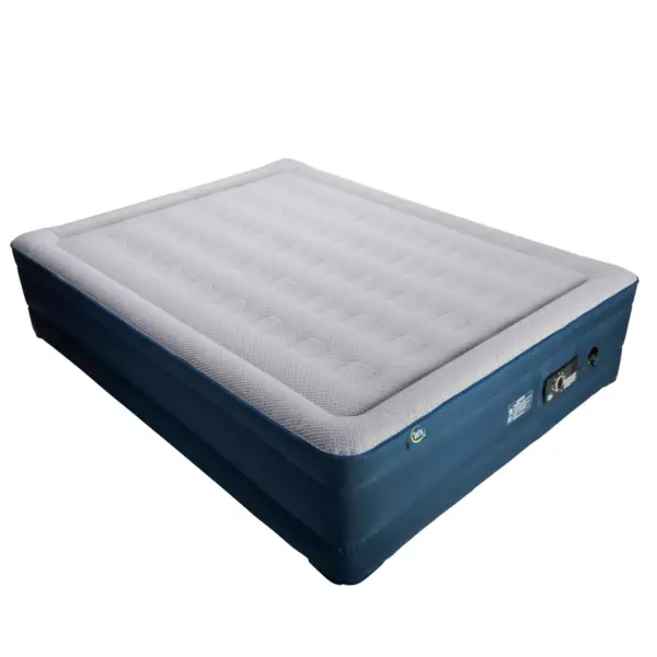 Serta 18" Raised TPU Queen Air Mattress with 4 Comfort Pump