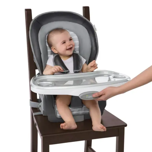 Ingenuity Wood Trio High Chair - Bella Teddy