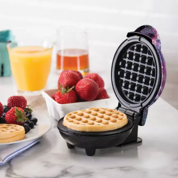 Dash Mini Waffle Maker Galaxy Print