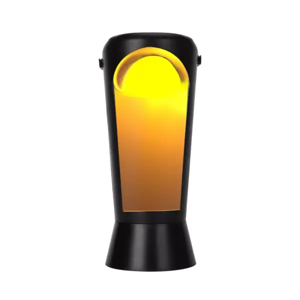 Solar Portable Directional Garden and Pathway LED Light Amber/White - Techko Maid