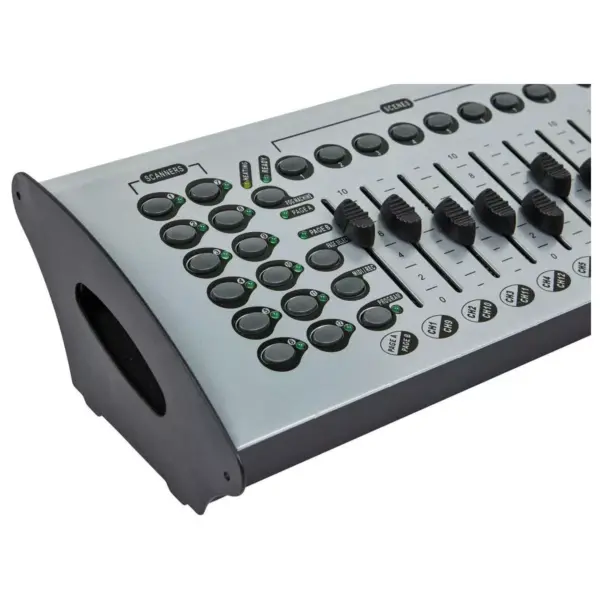 Monoprice Universal DMX-512 Controller | 16-Channel, MIDI compatible, Control up to 12 intelligent lights - Stage Right Series