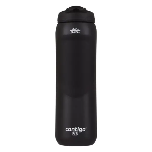 Contigo Fit Autospout Squeeze Plastic Water Bottle 32oz Licorice