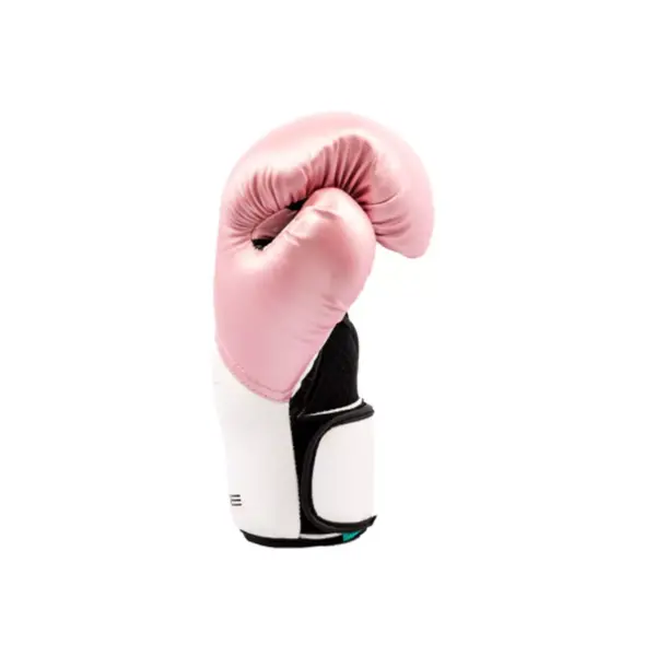 Everlast Pro Style Elite Exercise Workout Training Boxing Gloves for Sparring, Heavy Bag and Mitt Work, Size 8 Ounces, Pink/White