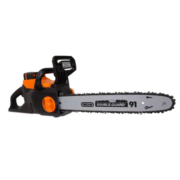 WEN 40417 40V Max Lithium Ion 16" Brushless Chainsaw with 4Ah Battery and Charger