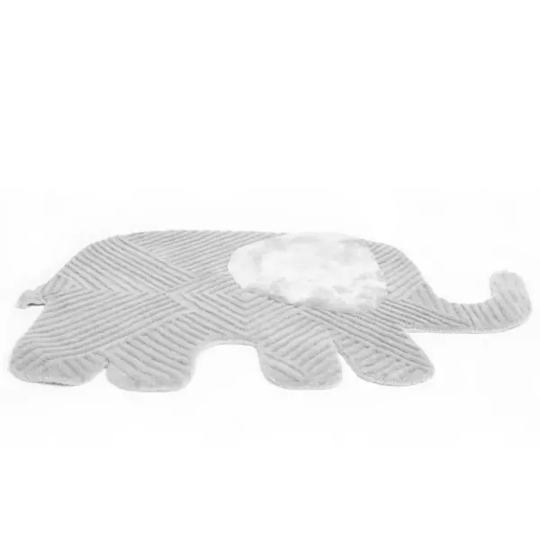 3'x3' Elephant Kids' Rug - Nico & Yeye