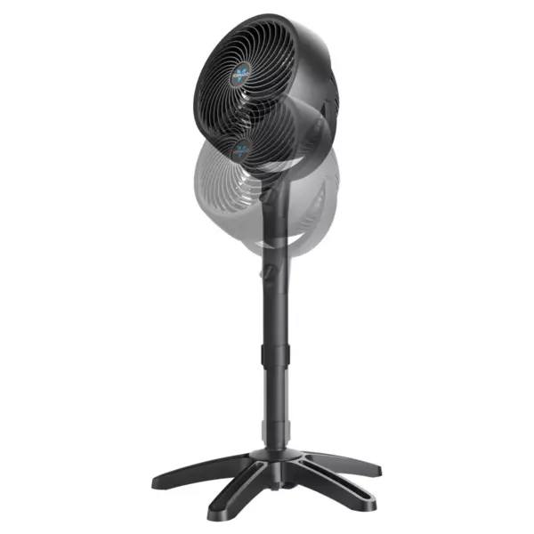 Vornado 683 Pedestal Whole Room Air Circulator Fan Black