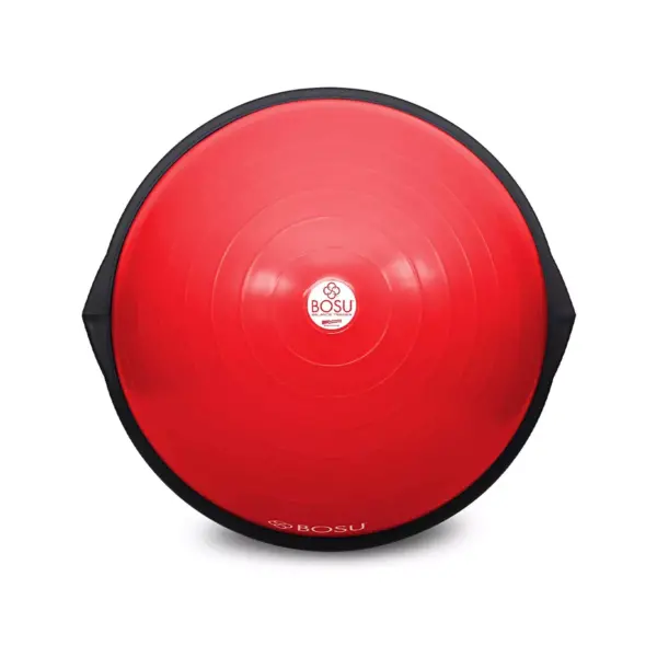 Bosu 72-10850 Home Gym Equipment The Original Balance Trainer 65 cm Diameter, Red and Black