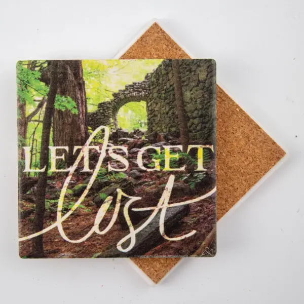 Thirstystone Let's Get Lost Coaster Set of 4