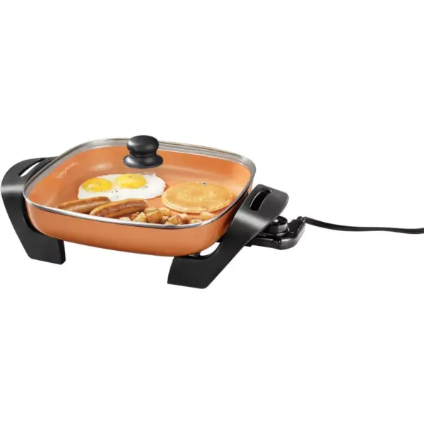 Starfrit Eco Copper Electric Skillet - Black