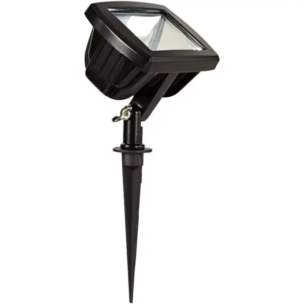 John Timberland Clement Black 8-Piece LED Landscape Path and Flood Light Set