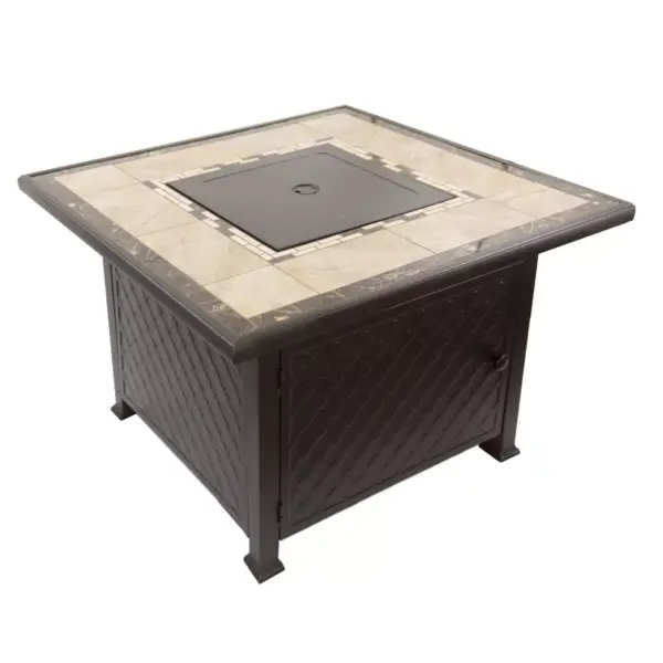 Square Tile Top Fire Pit - AZ Patio Heaters