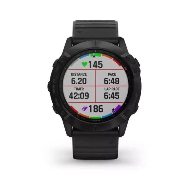 Garmin fenix 6X Pro Black - Black Band