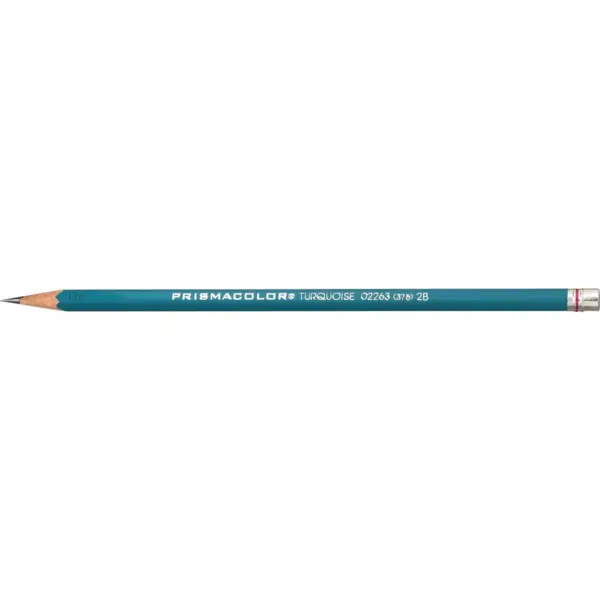 Prismacolor Turquoise Drawing Pencil 4B 1.98 mm Dozen 2268