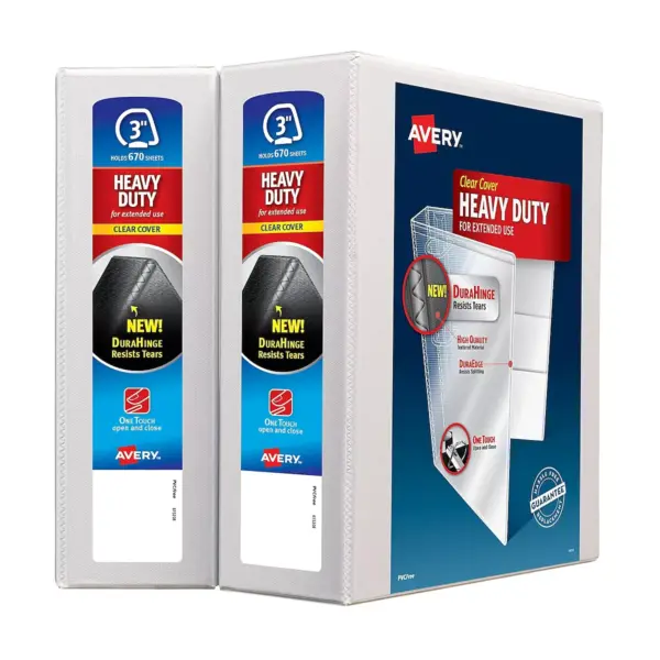 Avery Heavy-Duty View Binder 3  One Touch 24341277