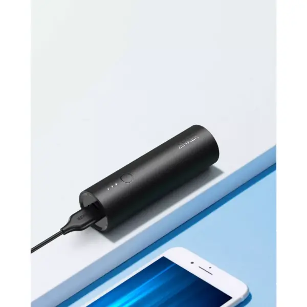 Anker Powercore Lipstick 5000 mAh Power Bank  - Black