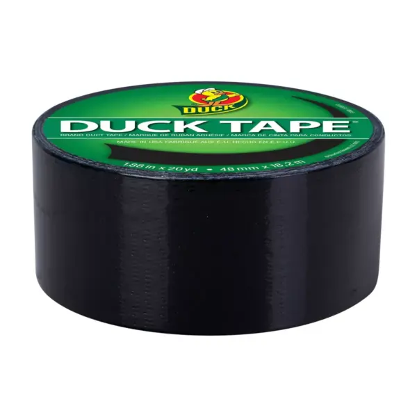 Duck 1.88" x 20yd  Duct Industrial Tape Black