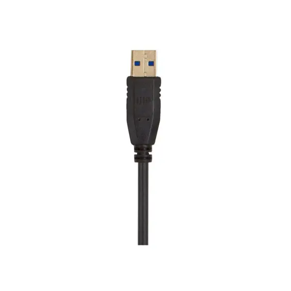 Monoprice USB 3.0 Type-A to Type-A Cable - 1.5 Feet - Black, For Data Transfer, Modems, Printers, Hard Drive Enclosures - Select Series