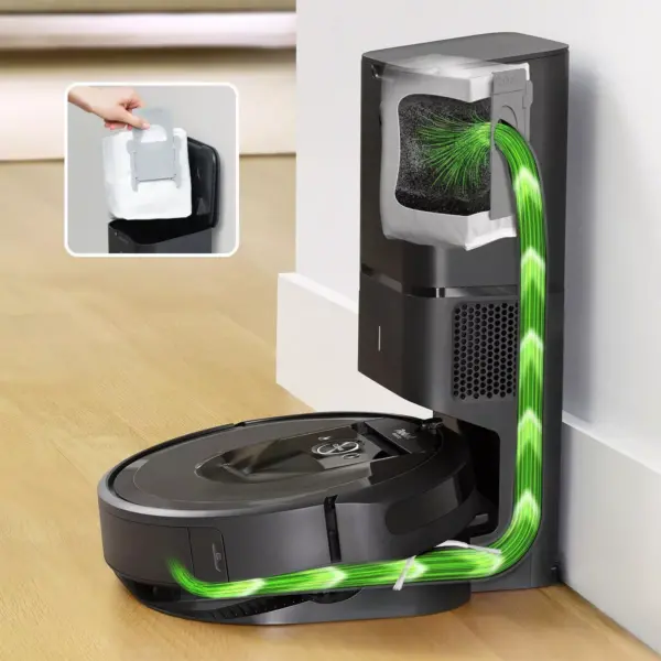 iRobot Roomba i7+ (7550) Wi-Fi Connected Robot Vacuum with Automatic Dirt Disposal